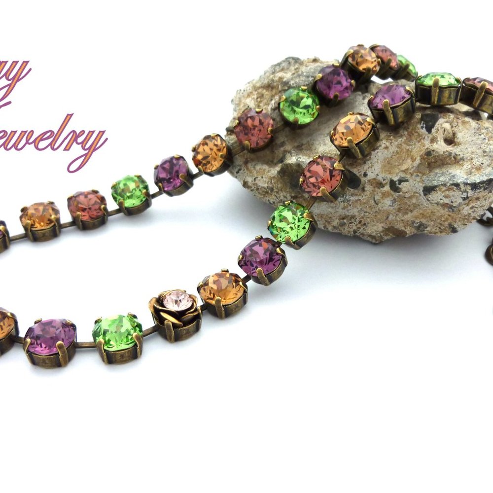 Swarovski Crystal Country Roads Necklace - Picture 6 of 9
